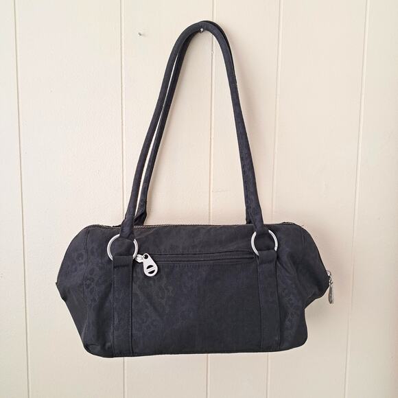 BAGGALLINI Sienna Satchel Bag in Black Cheetah - Picture 3 of 9